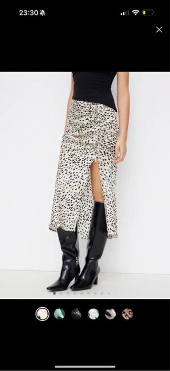 Новая летящая леопардовая юбка Cider — 3