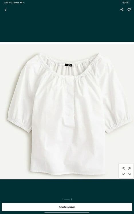 Jcrew хлопок из США кофта — 1