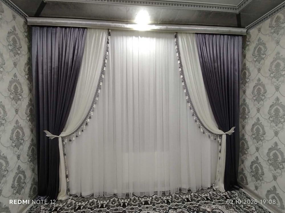 ARZON | IDEAL Sifat | IDEAL Tikish l Turk mato l Pardalar l Пошив штор — 7