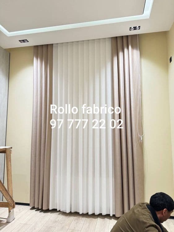 Jalyuzi plisse kombo rollo diky rolshtor xammasi bor…! — 5
