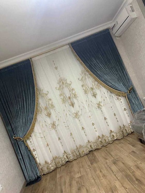 Жалюзи парда дикий плисе комбо. МОЙКА — 3