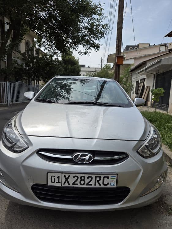 Hyundai accent 2016 механика чистая — 2