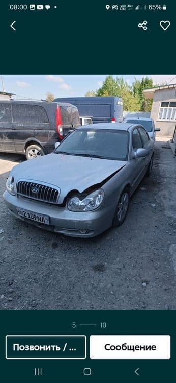 Hyundai Sonata 2002г зайчик — 1