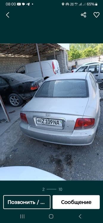 Hyundai Sonata 2002г зайчик — 6
