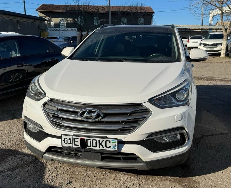 Santa FE 2017 год, пробег 97000км — 1