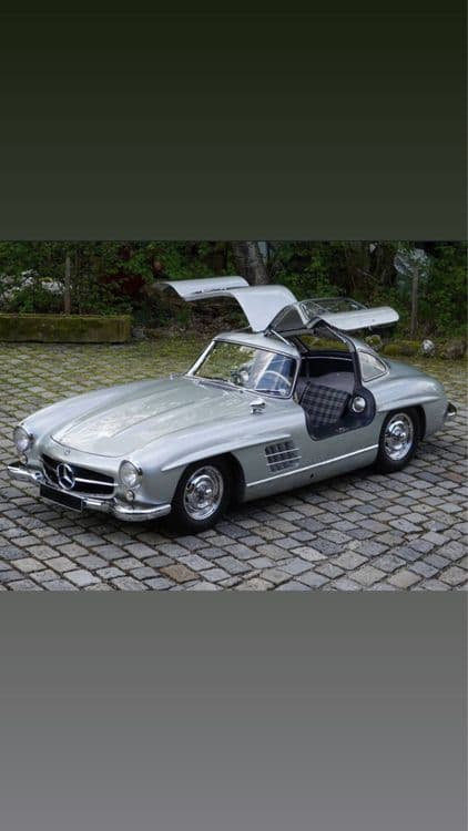 Mercedes Benz 300 SL Coupe 1955 — 1