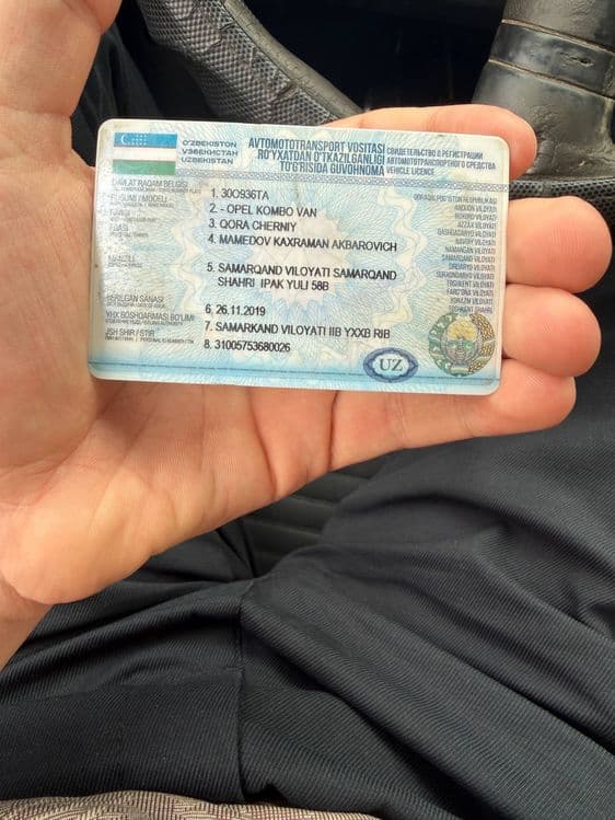 Opel combo van xolati idiyal ob xaydaysiz — 8