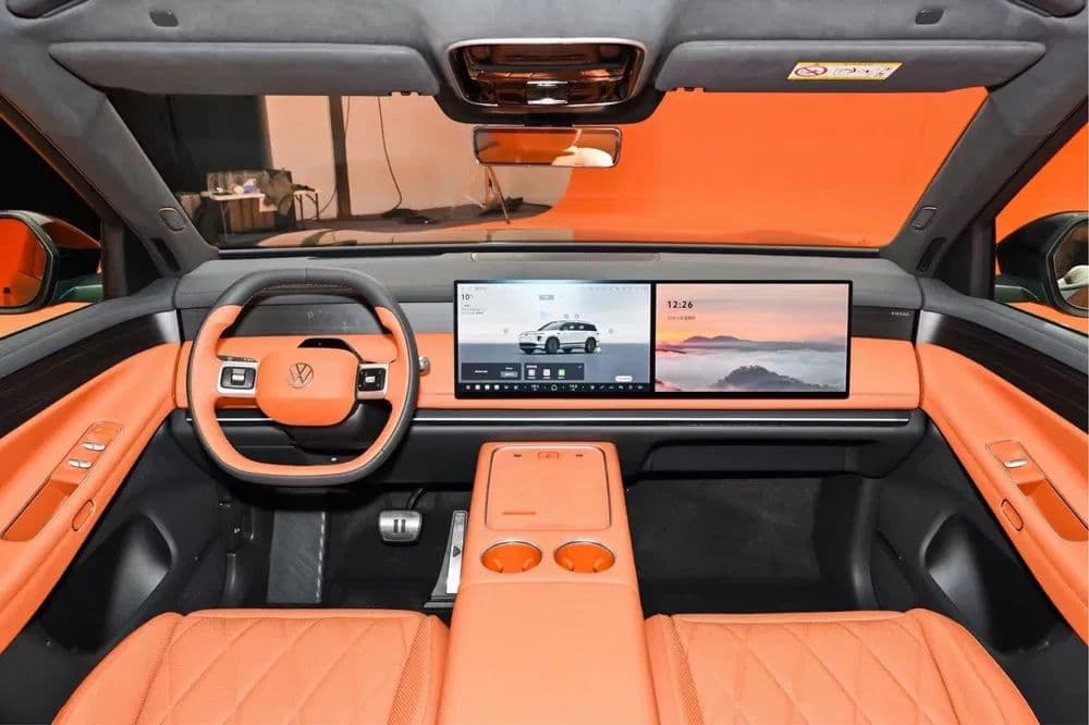 Volkswagen 9X ID Era Ultra 6 местный гибрид с запасом хода 1651км — 5
