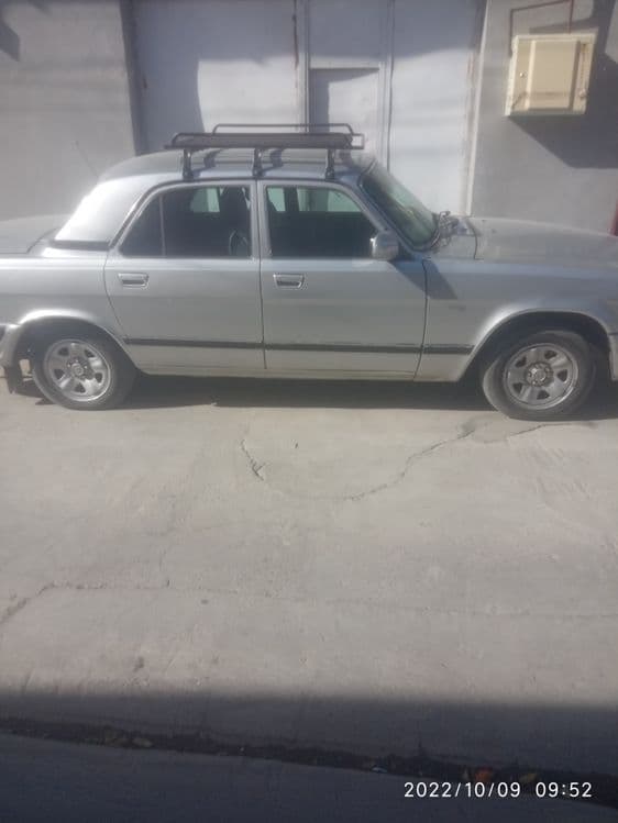 Gaz31105 volga metan100l temir balon — 2