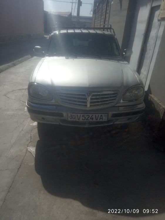 Gaz31105 volga metan100l temir balon — 3