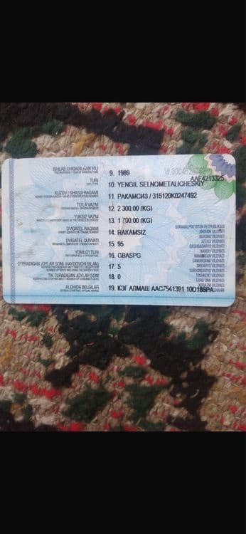UAZ-469 уазик 1989 yilgi srochna sotiladi! — 8