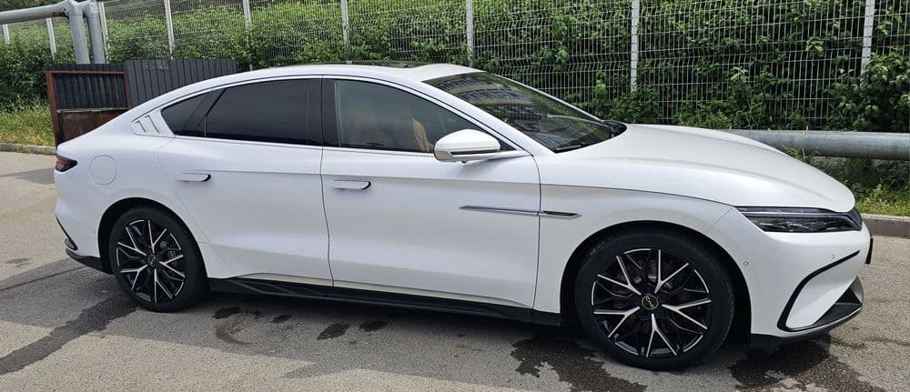 BYD HAN 2023й. 3.9s 2двигателя 610км. Бир кул узимики, ок ранг. Тозза — 2