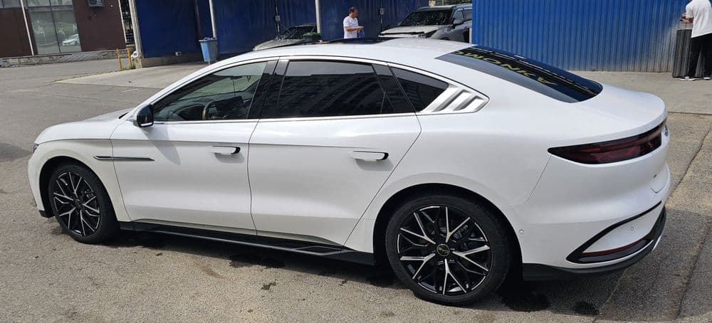 BYD HAN 2023й. 3.9s 2двигателя 610км. Бир кул узимики, ок ранг. Тозза — 3