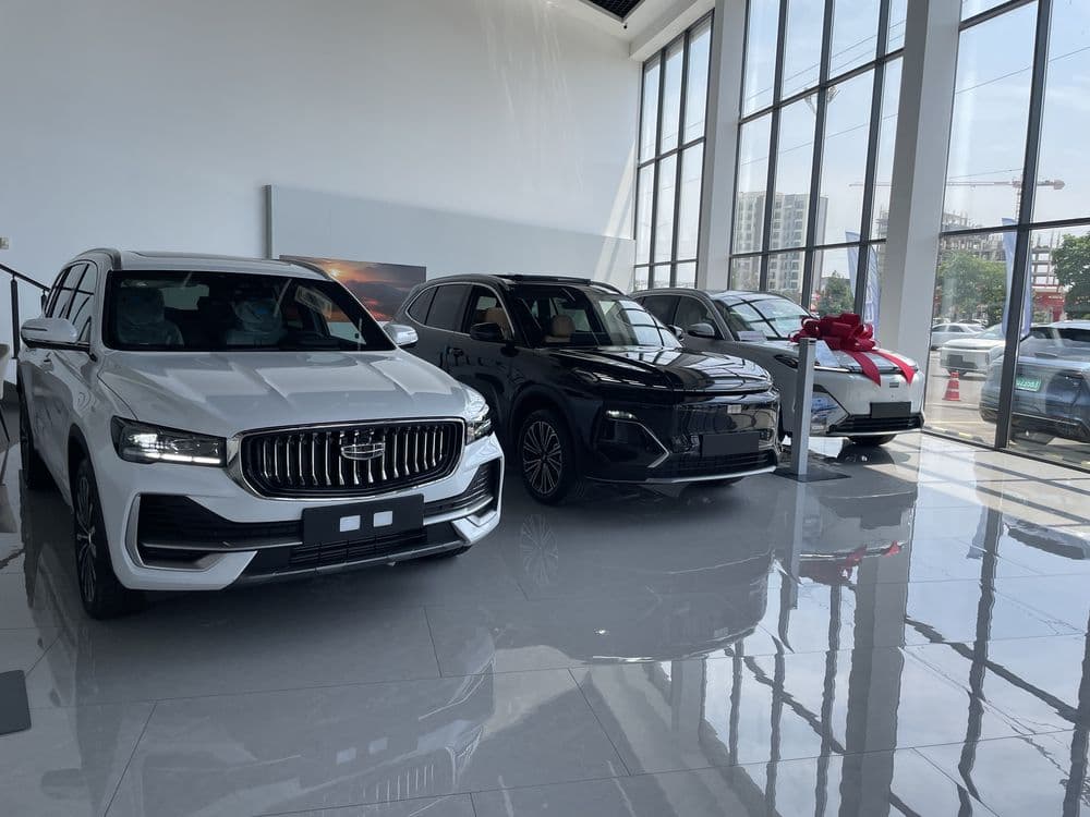 Endilikda Geely Rasman O’zbekistonda — 1