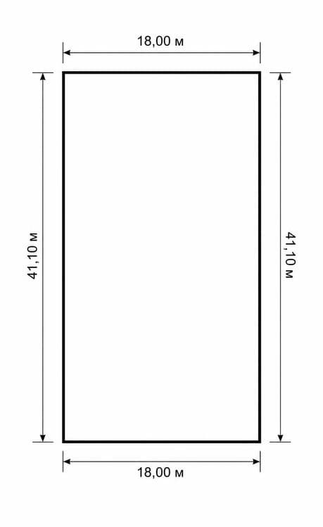 Участок 7.4 сотки 18×41 м — Центр Луначарского, ул. Фазо — 2
