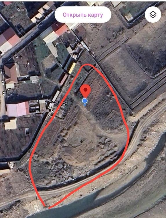 Незавершенный дом, вдоль речки, в Ташкентской области — 1