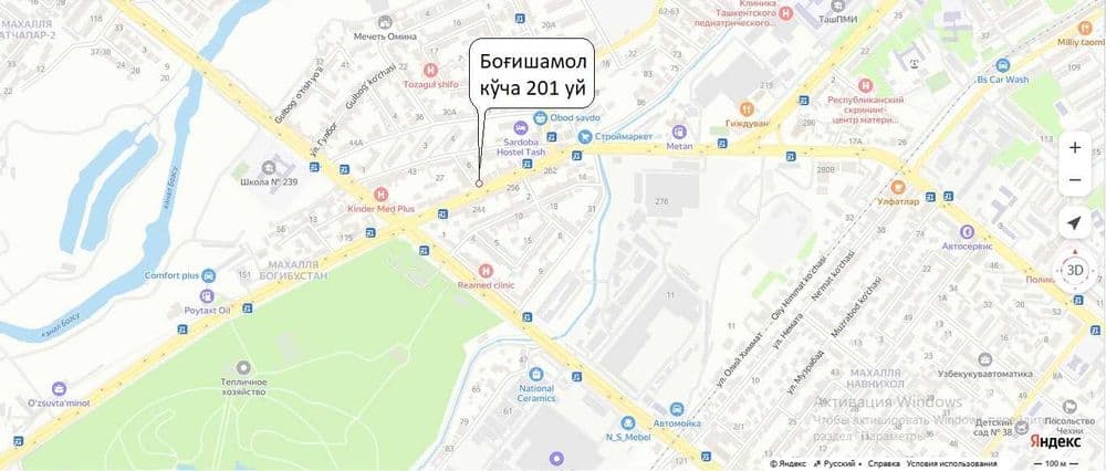Бизнес-офис қуриш учун қулай жой. Катта кўчада, бурчакда жойлашган. — 3
