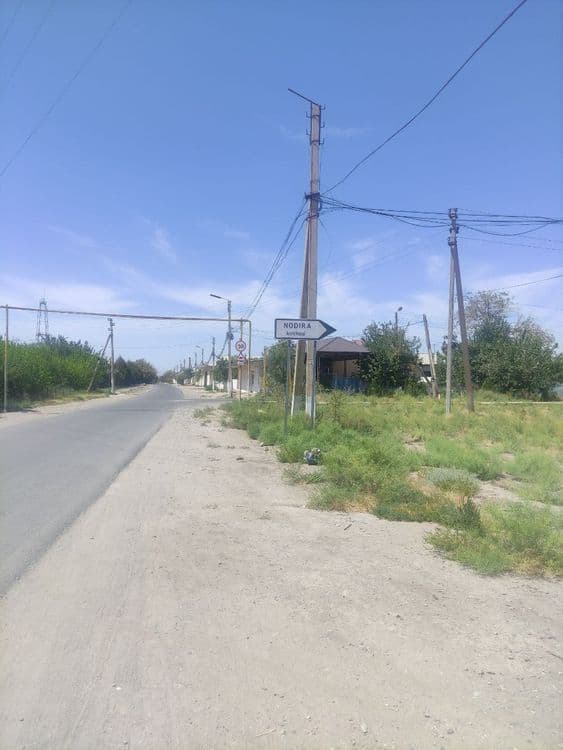 Muborak shaxar sentrdan uchastka sotiladi. Bulib xam sotiladi. Kelishi — 2