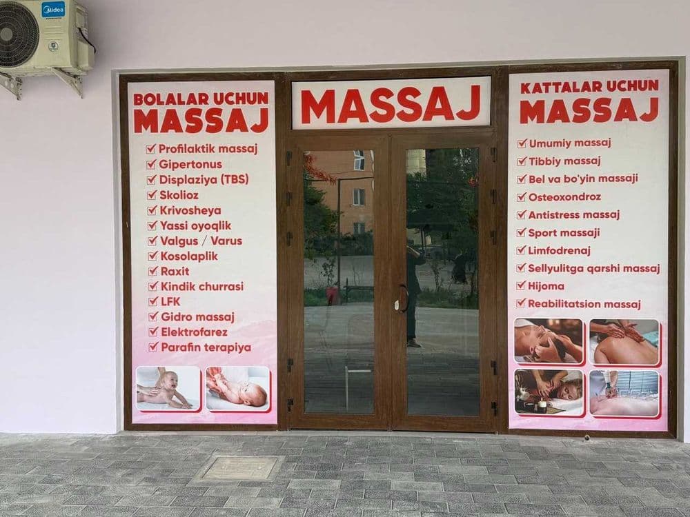 Tayyor massaj xonasi ijaraga beriladi! — 2
