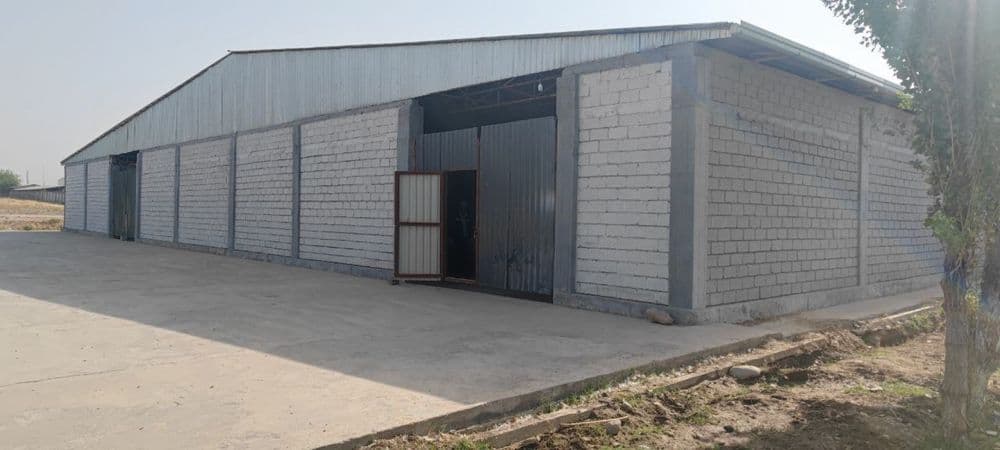 Omborxona 1.200m2  PROMZONA Ohangaron shahar — 2
