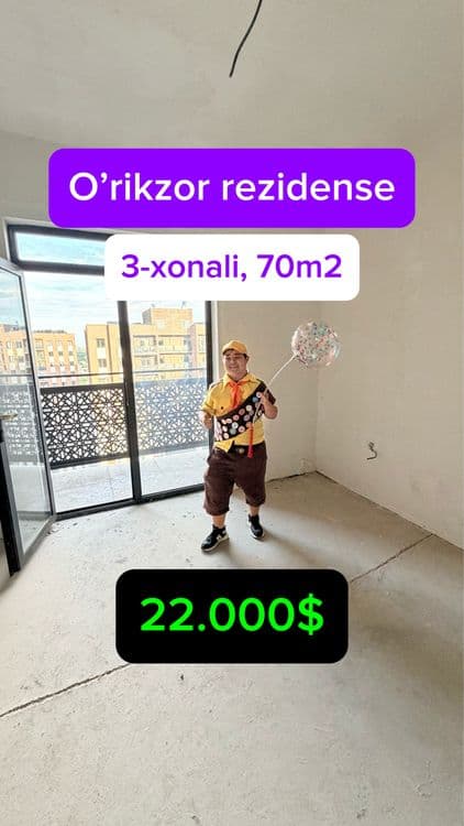 O’rikzor rezidense kvartira sotiladi — 1