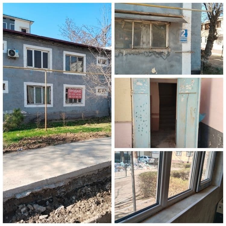 Срочно. Продам 2-х ком. Своя. 2/1/2 Янгиюль. Евроремонт. Ламинат — 2