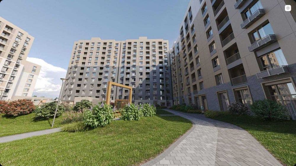 Метро Янгиабад,  1комн-38,65м2  первый взнос 8,835у.е.(S) — 4