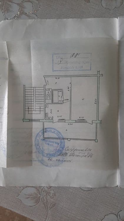 1/4/4 б2/6. Гинеколог   Общ- 45 м2.    45000 уе. — 1