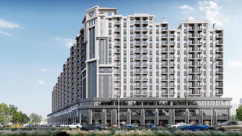 ПРОДАЁТСЯ 2-Х комнатная квартира (коробка)  в ЖК OLMOS RESIDENCE — 2