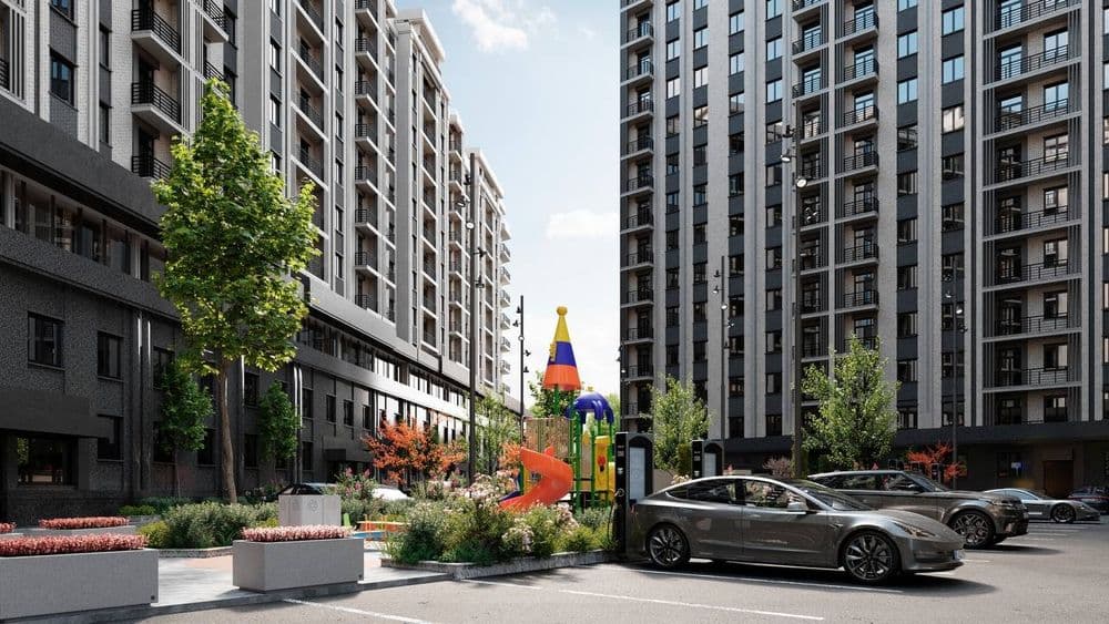 ПРОДАЁТСЯ 2-Х комнатная квартира (коробка)  в ЖК OLMOS RESIDENCE — 3