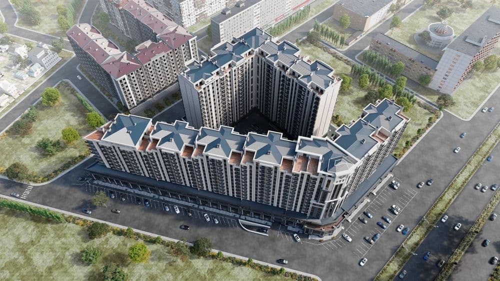 ПРОДАЁТСЯ 2-Х комнатная квартира (коробка)  в ЖК OLMOS RESIDENCE — 4
