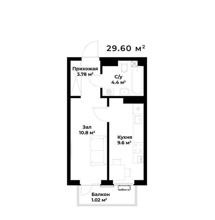 ПРОДАЕТСЯ 1/10/16 НОВОСТРОЙКА  ЖК Assalom Bogilar  Golden House — 2