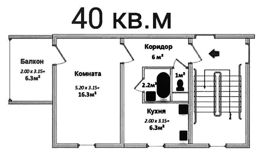 1/2/5 Яшнабадский район, Тузел 1 — 1