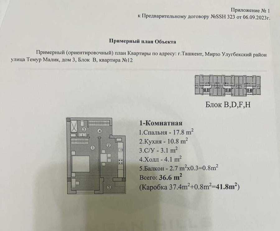 ЖК Chimgan Hills 1/4/9 Новостройка — 3
