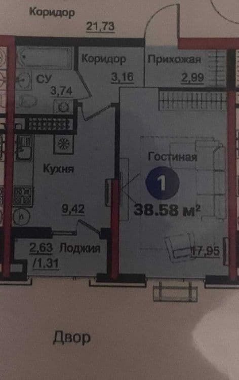 Продаются Две 2х комнатные в ЖК "Yangi Baxt" Рохат круг (RV) — 4