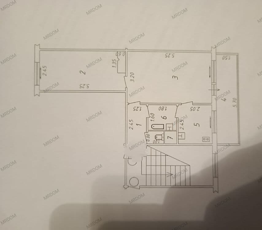 Ташсельмаш Ашхабад парк 2в3/4/4 50м² — 4