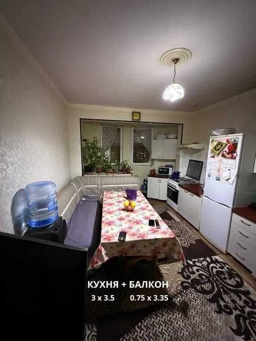 СРОЧНО Цолковский! Продается 2х-комнатная! Паркенский базар 58м2! — 3