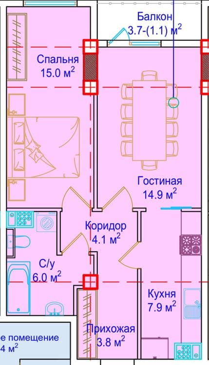 Мирабадский район, массив Куйлюк-2 — 4