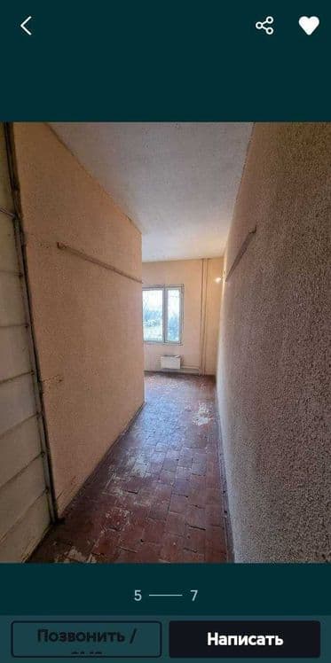 Продаётся Сергели 7А  квартира   2/2/9  балкон 2*6   72,0 кв.м. — 4