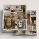 Продаётся 2-комн. квартира 68 м² (Новостройка), Юнусобад 17