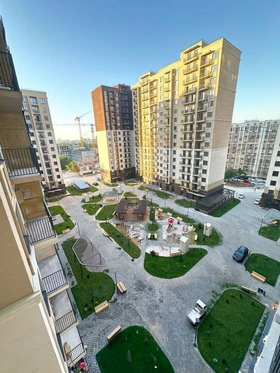 ЖК Oz Zamin 3-комнатная 60м² в состоянии коробка этаж 8/15 Яшнабад — 1
