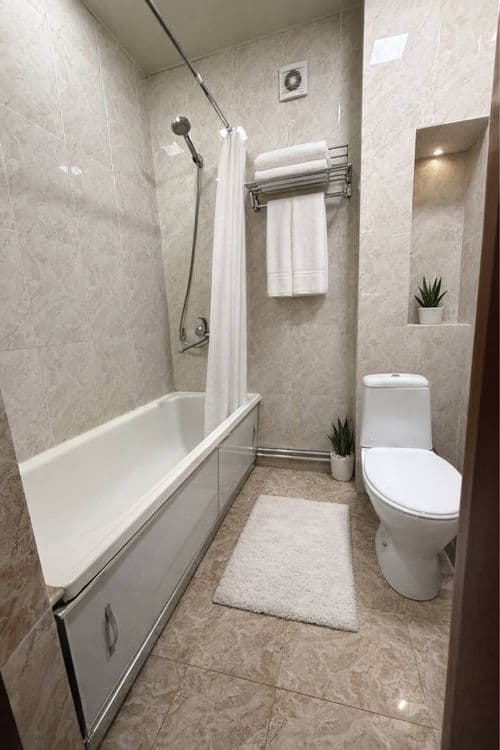 Квартира 1- комнатная, 45м2. Метро Ойбек. — 4