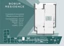 2-комнатная ЖК Bobur Residents