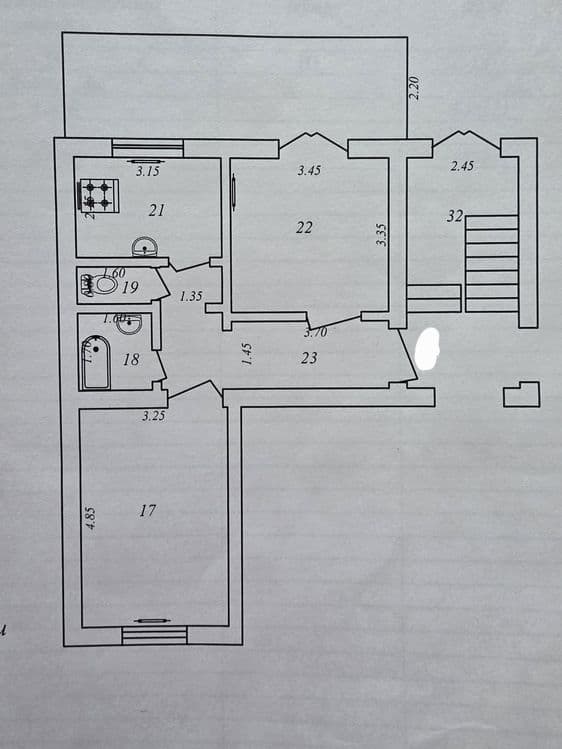 Продам свою квартиру  2/1/3 по улице Ифтихор(1 линия), м.Шахристан — 1