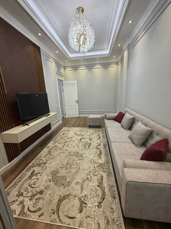 ЖК Evro House 2 комнатная 48м2 Евроремонт Юнусабад Чинабад улица !! — 3