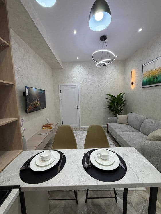 ЖК ИМПЕРИАЛ Сити! Новая 1в2 ком кв-ра Алайский / с Арендатором 750$! — 3
