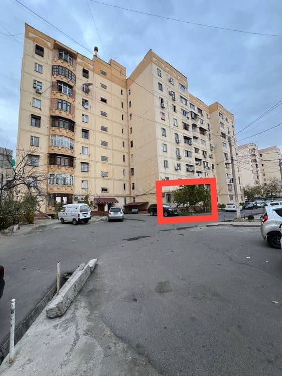 Под Офис Коратош 2/1/9 без ремонт фасад: 10 м ор: Караташ Чорсу Макро — 1