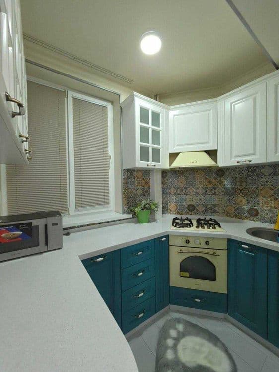 Парк Бабура новостройка 1(2)-комн 4/5 40 м² ремонт меб/тех 2-линия — 4