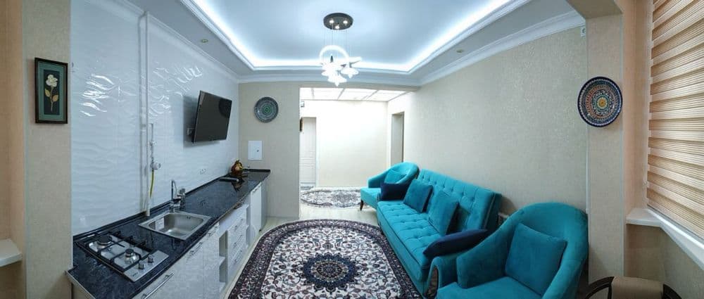 Кора тош 2/8/9 Евро ремонт меб+тех Обш: 59.6 кВ.м Ор.р: Чорсу, Жар — 3