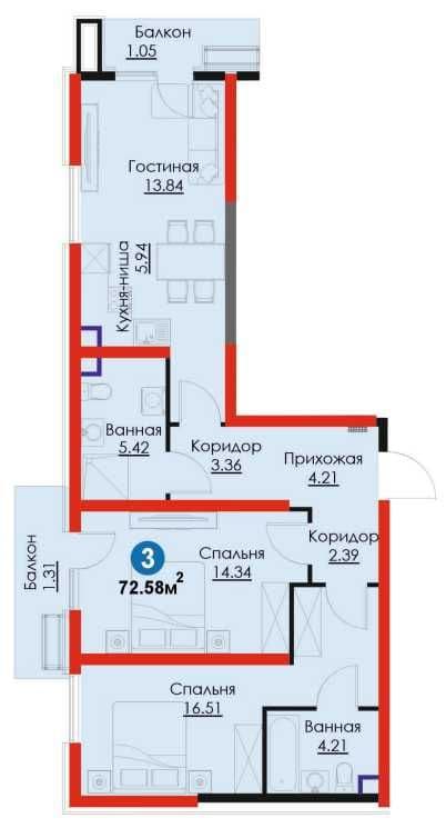 NRG-BI, 5км до центра м2 = 1160у.е. | Яшнабадский район [GS] — 2